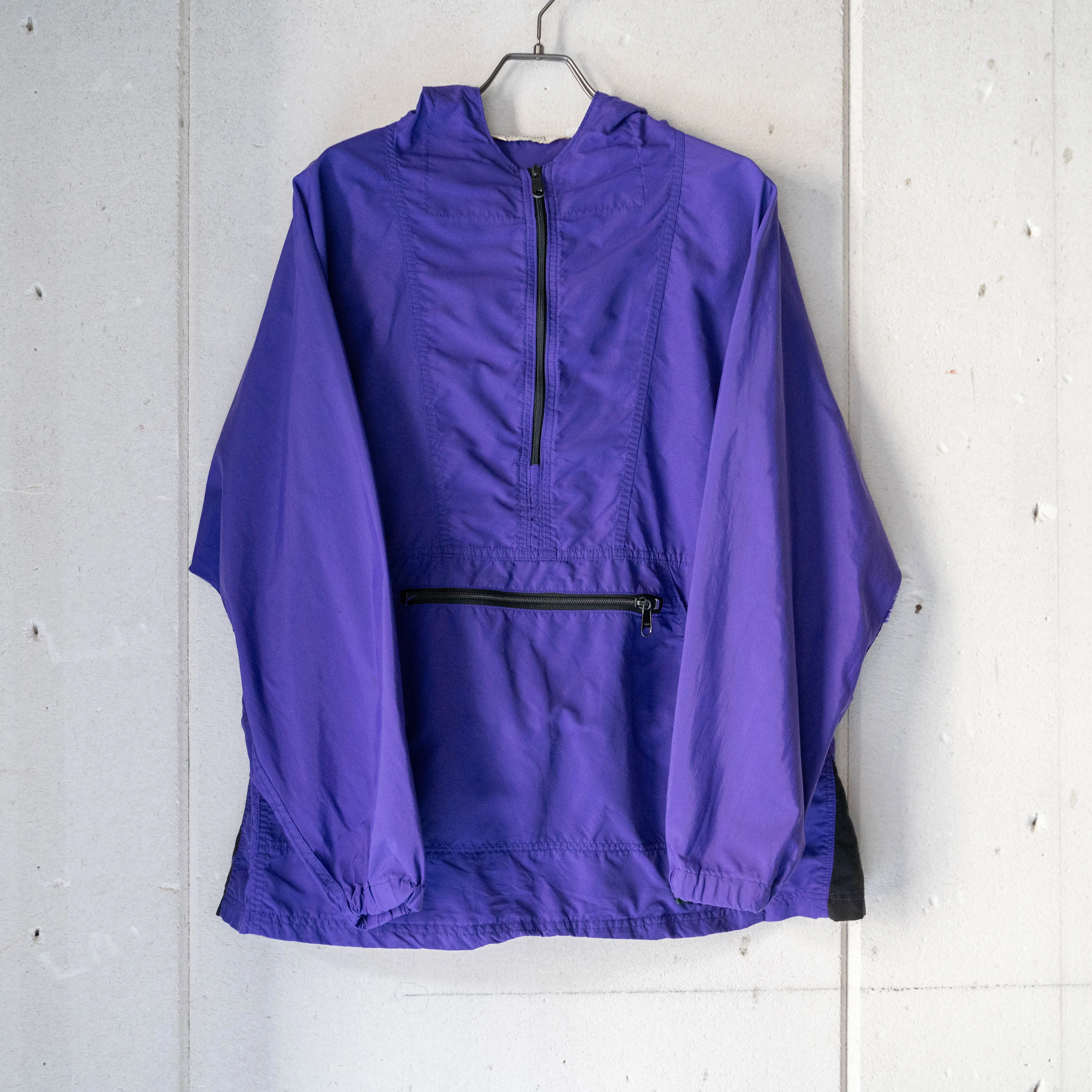 1970-1980s L.L.Bean purple color anorak parka 'made in USA'