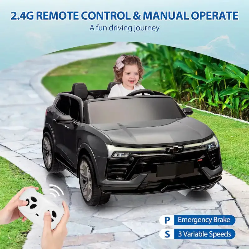 2025 Licensed XL Licensed Chevrolet Blazer SS 24V Kids Ride On Car / SUV 2 Seater | Open Doors | Music | LED Lights | Music | Ages 3-8