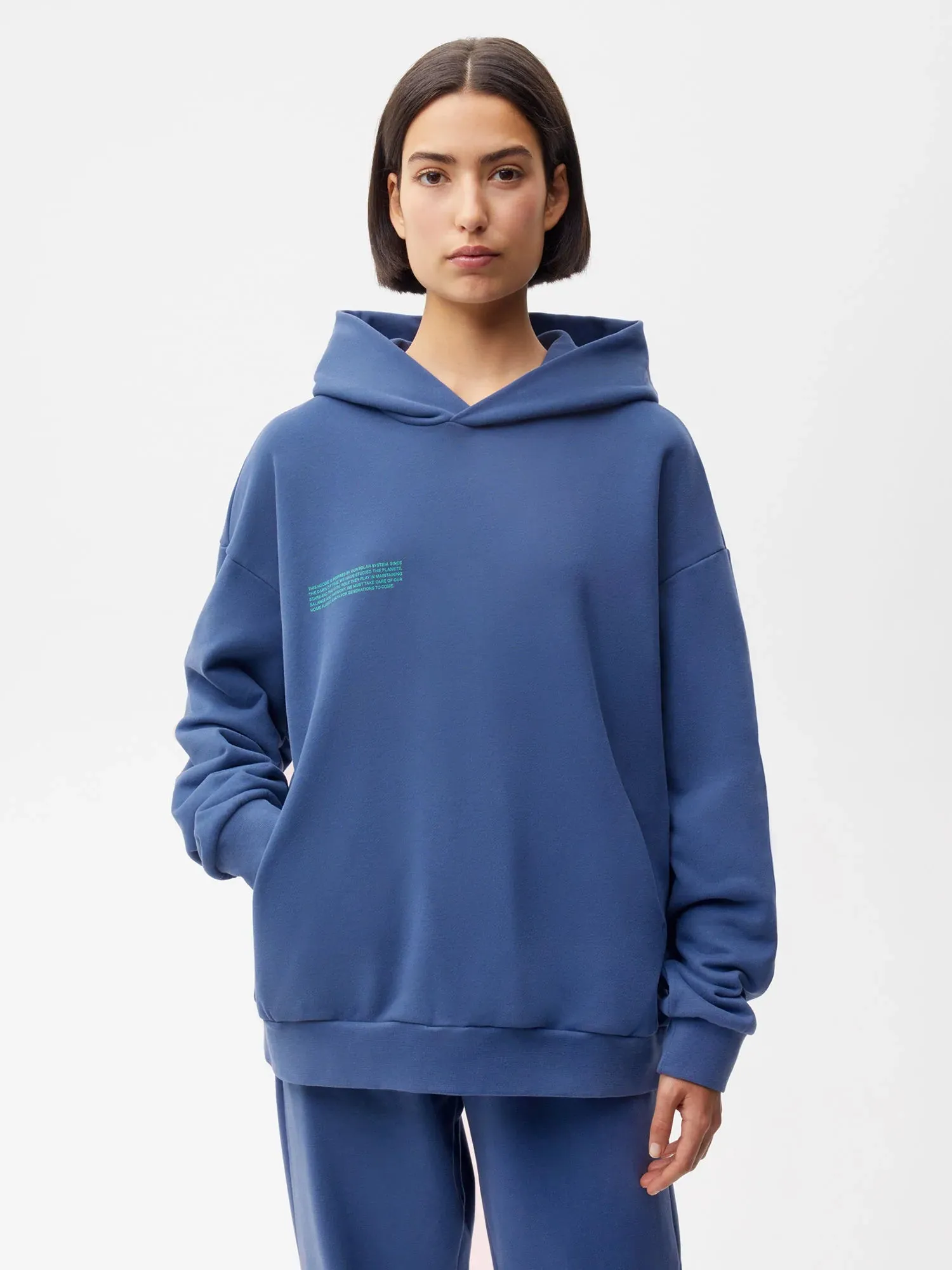 365 Hoodie - Solar System—earth blue