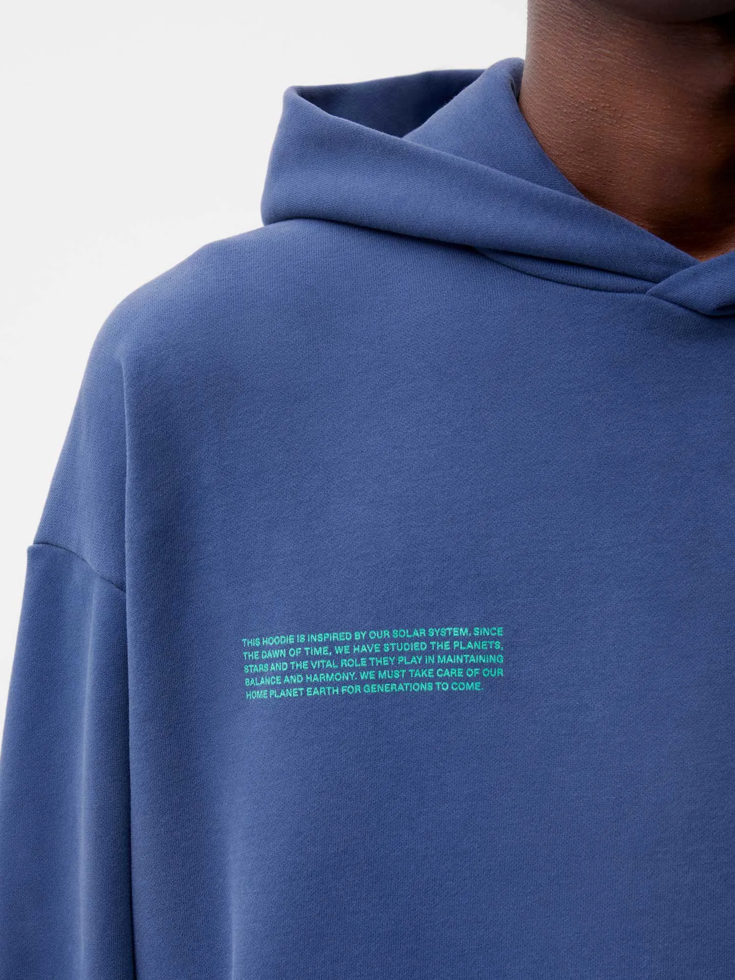 365 Hoodie - Solar System—earth blue