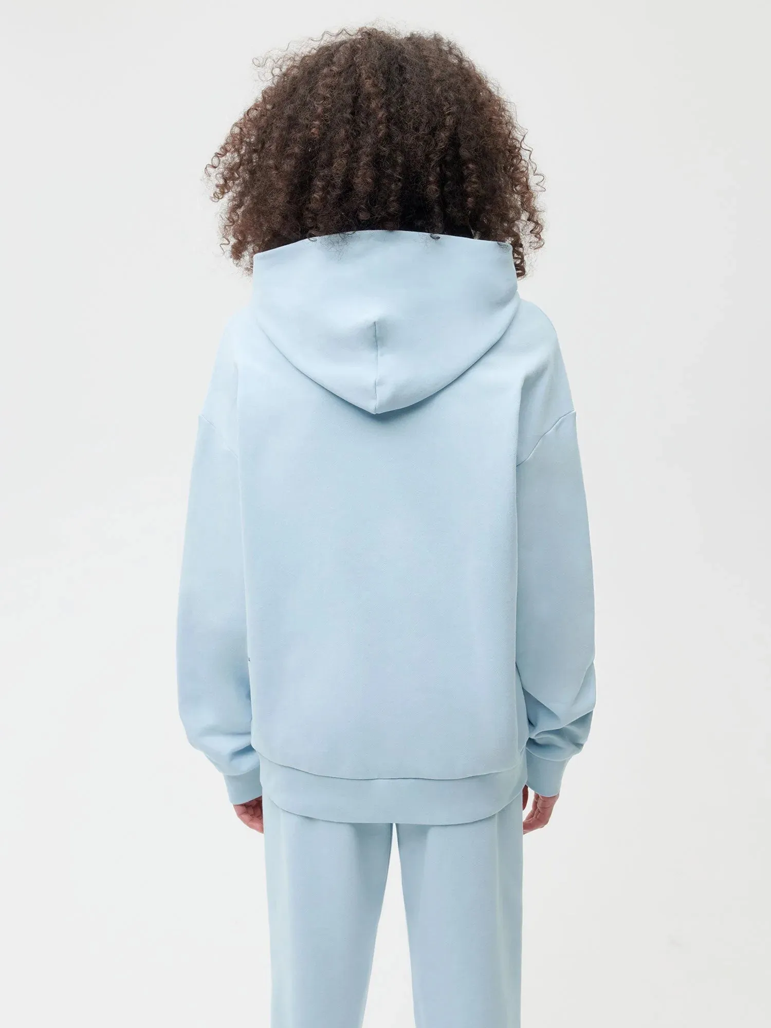 365 Midweight Organic Cotton Hoodie—baby blue