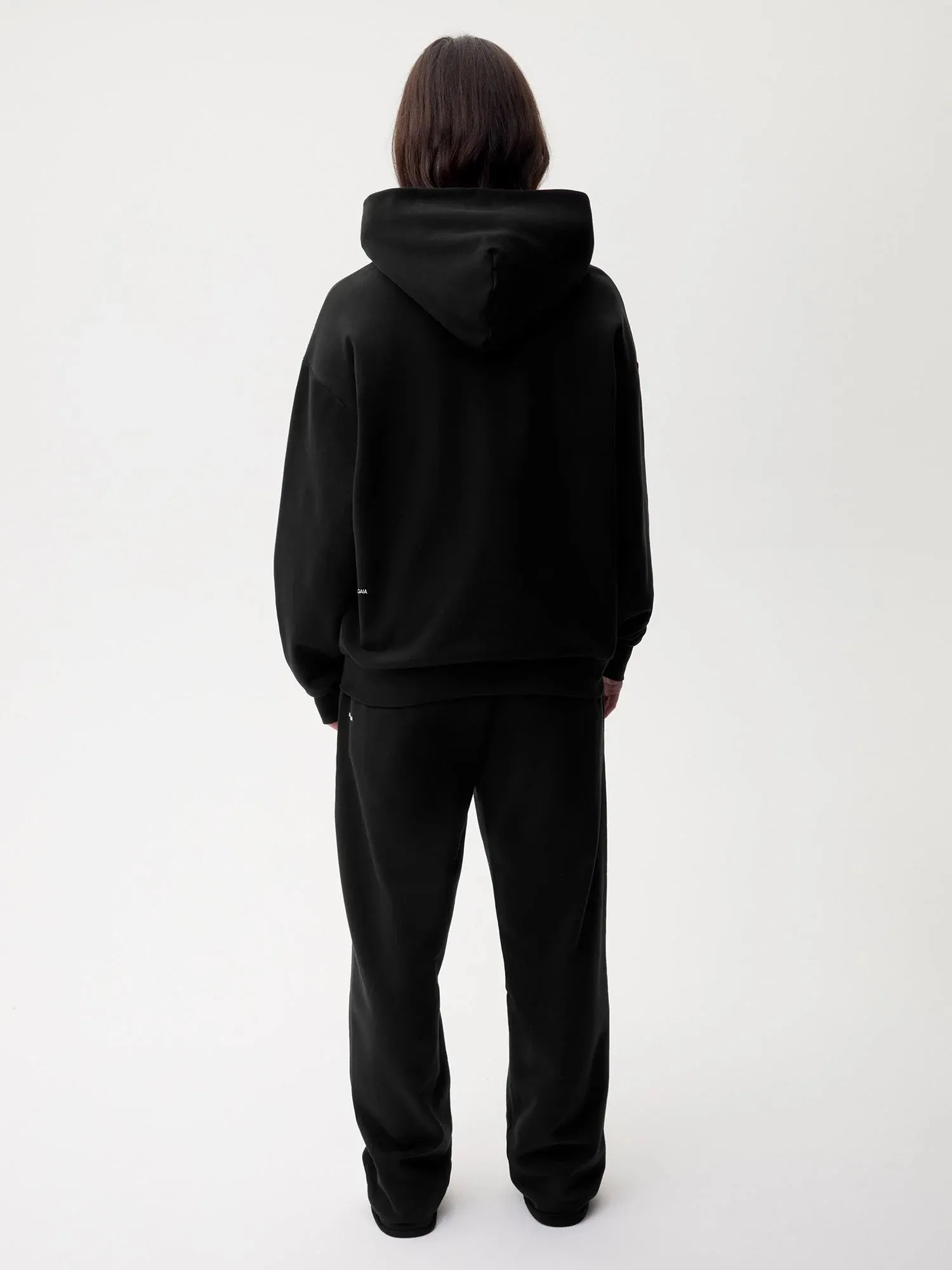 365 Midweight Organic Cotton Hoodie—black