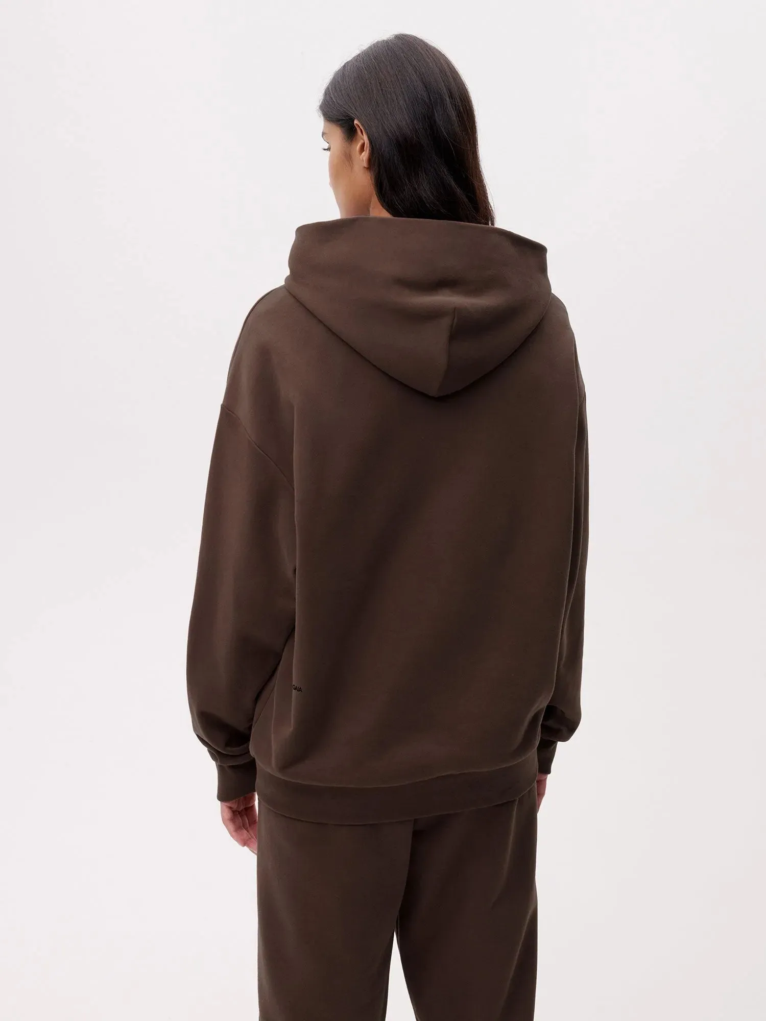 365 Midweight Organic Cotton Hoodie—chestnut brown