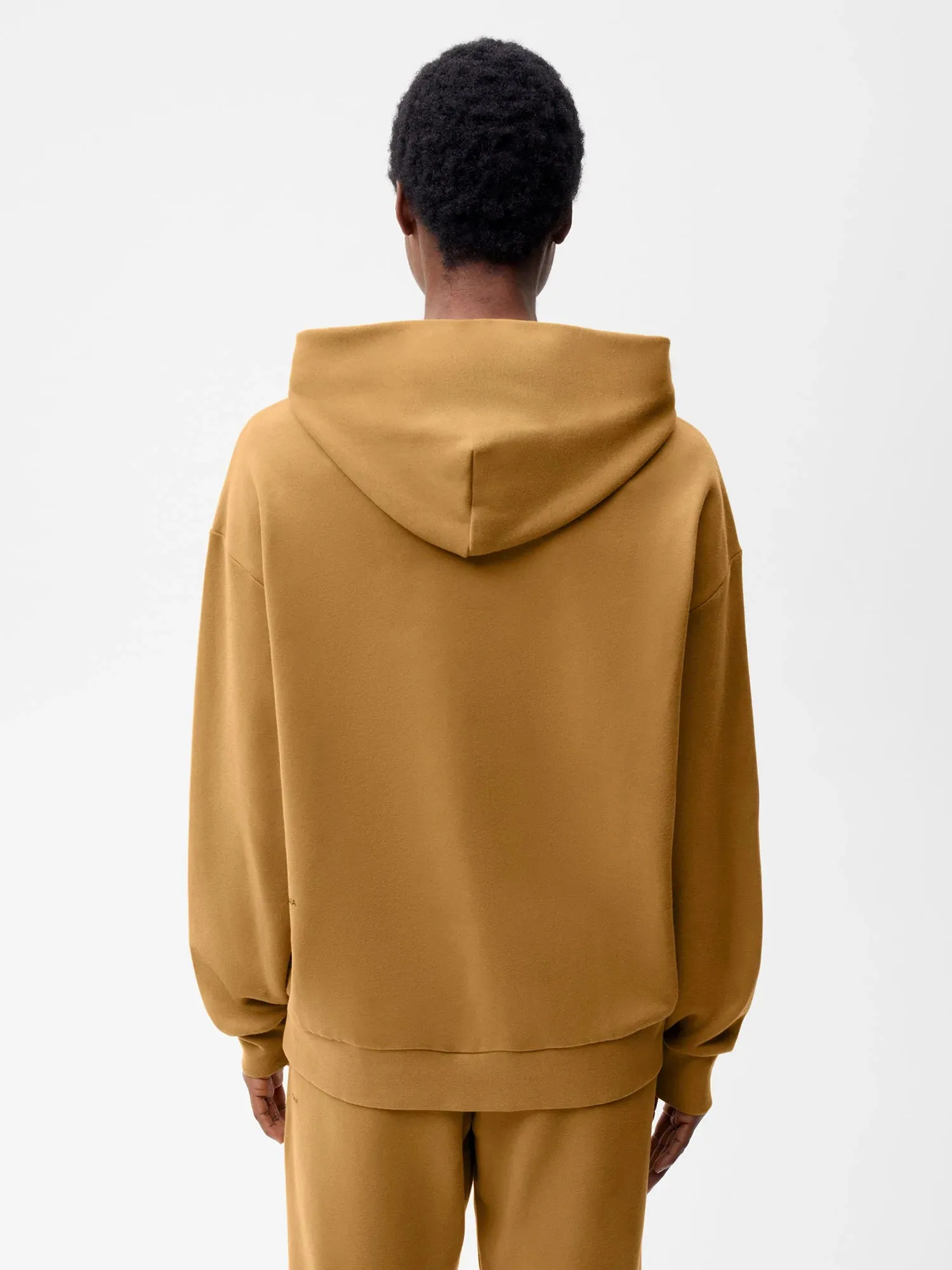 365 Midweight Organic Cotton Hoodie—copper brown