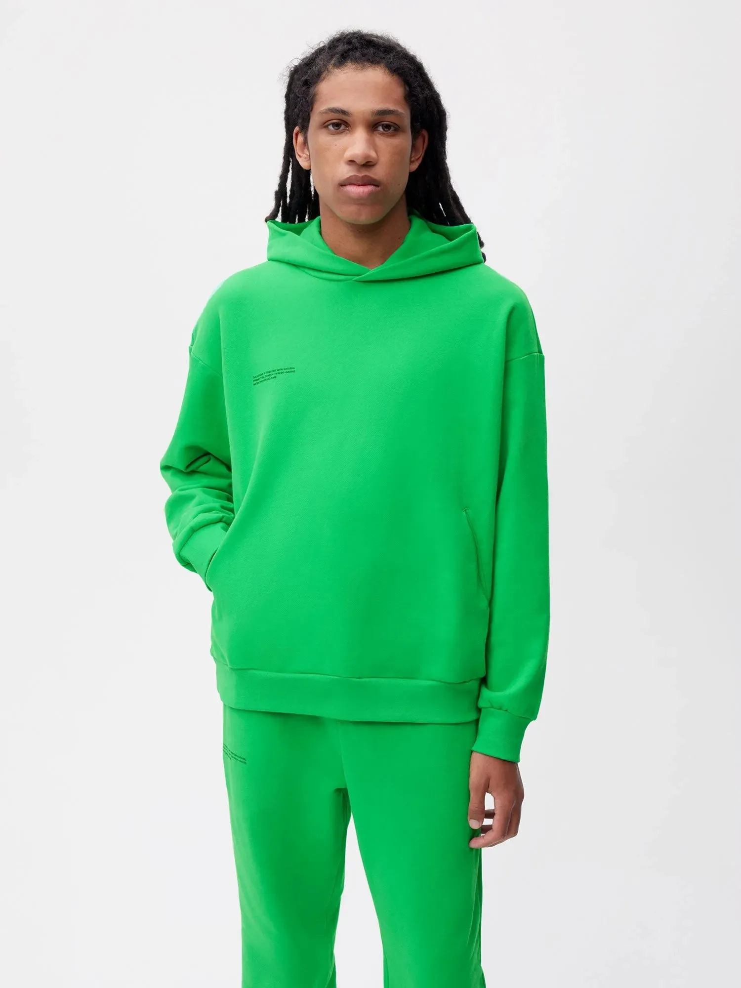 365 Midweight Organic Cotton Hoodie—jade green