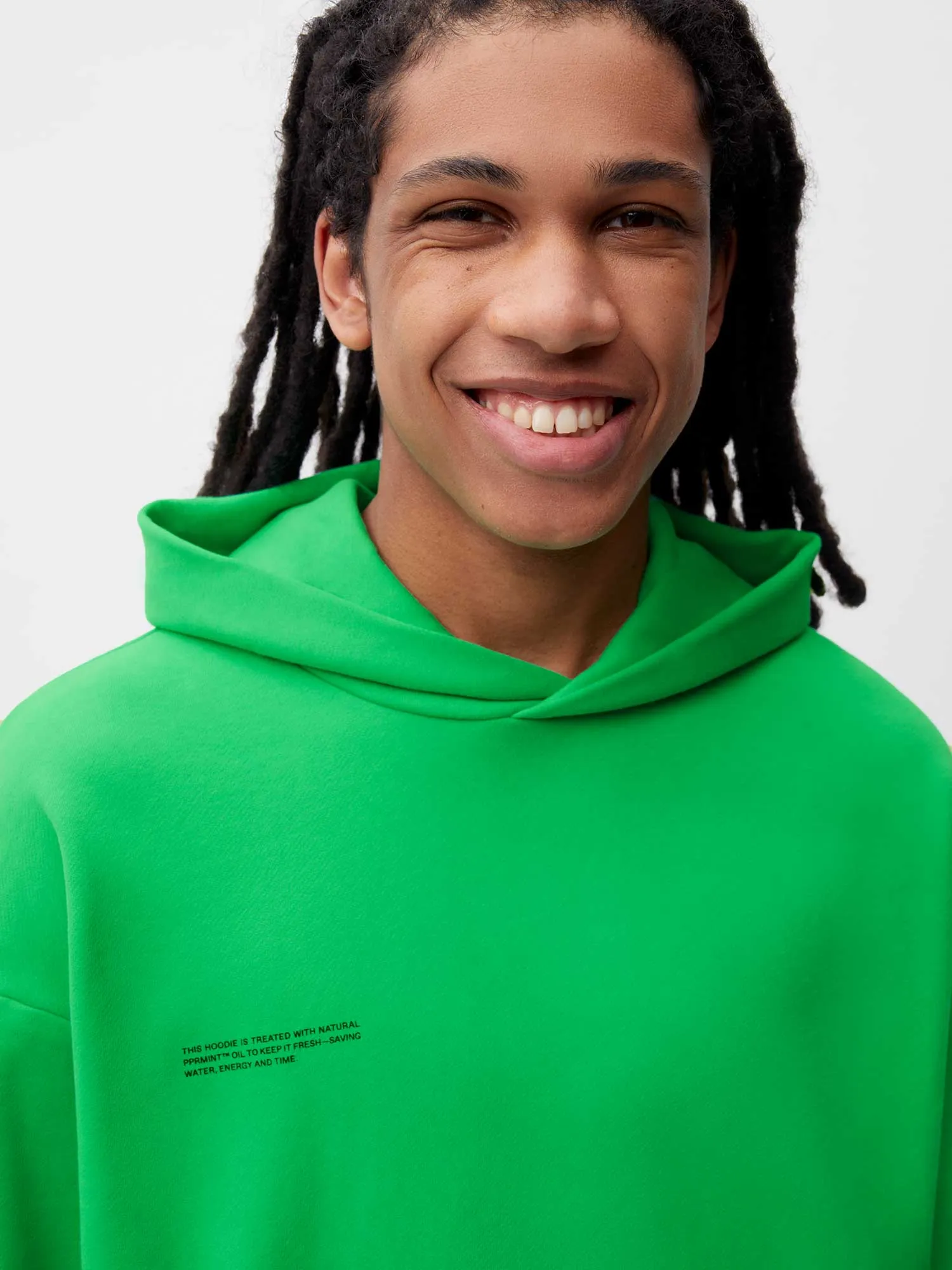 365 Midweight Organic Cotton Hoodie—jade green