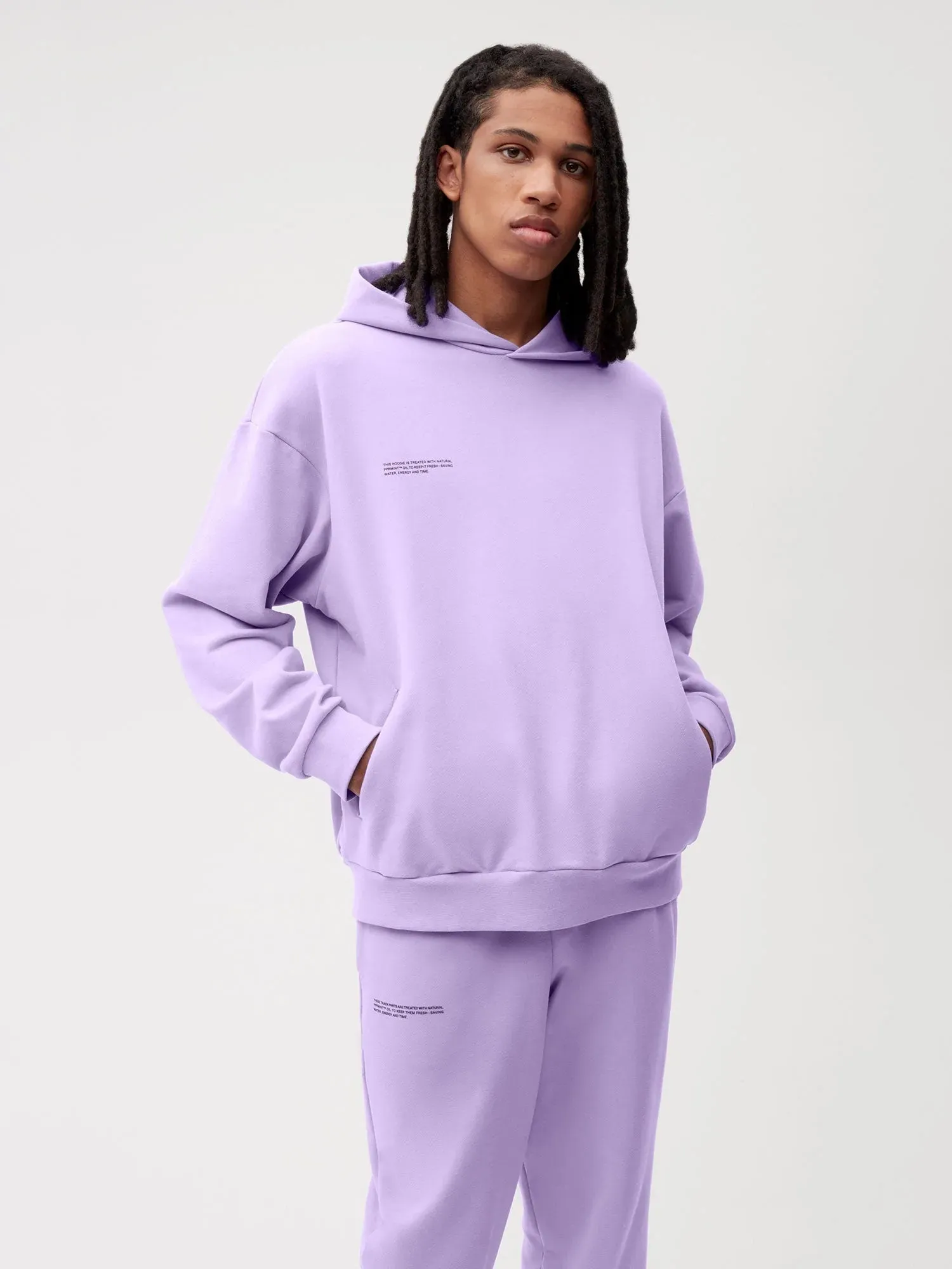 365 Midweight Organic Cotton Hoodie—orchid purple