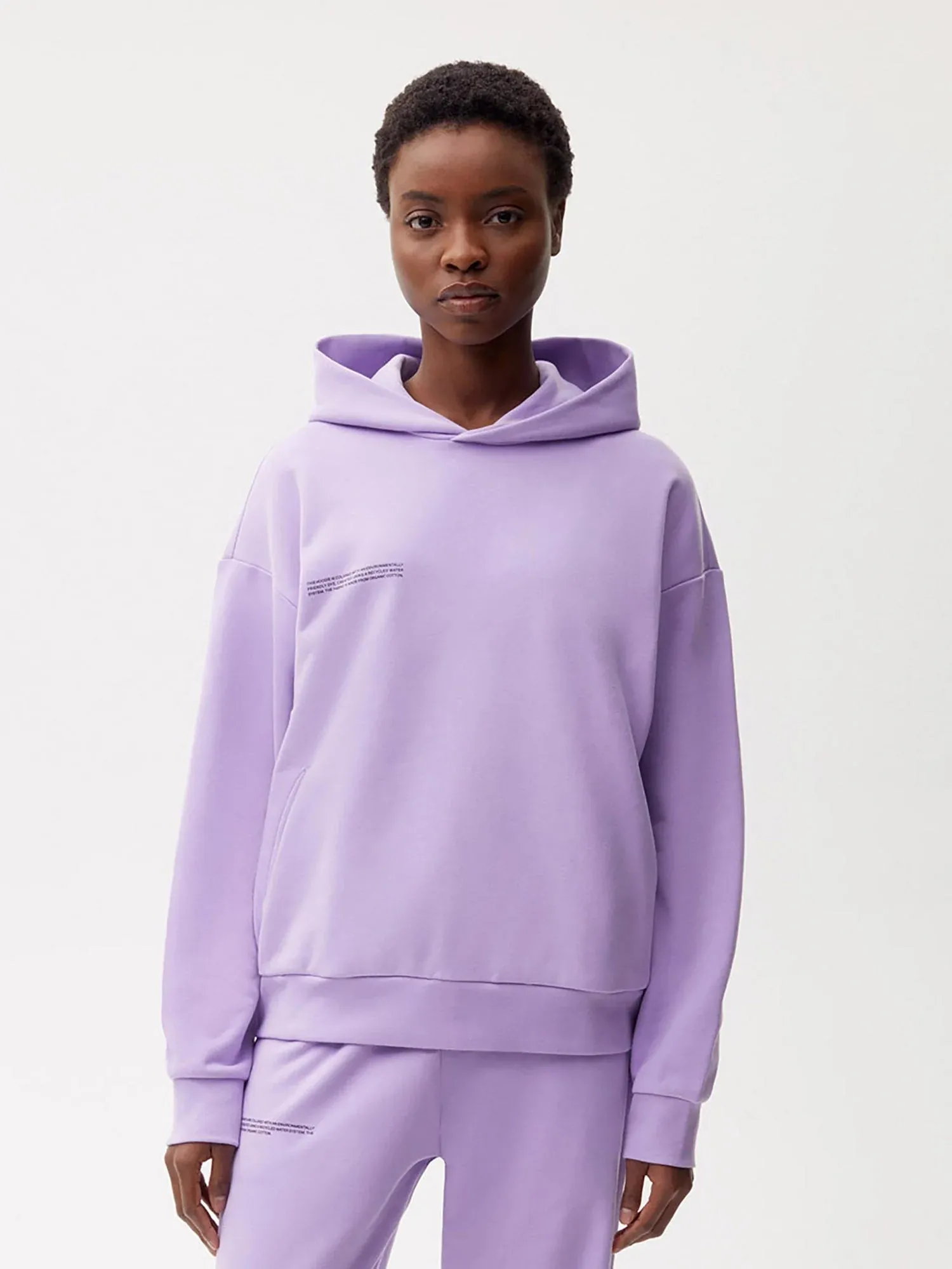 365 Midweight Organic Cotton Hoodie—orchid purple