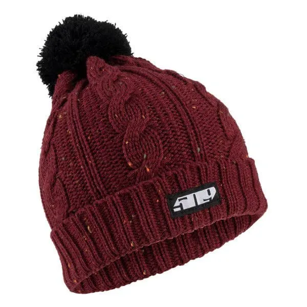 509 Fleck Pom Beanie