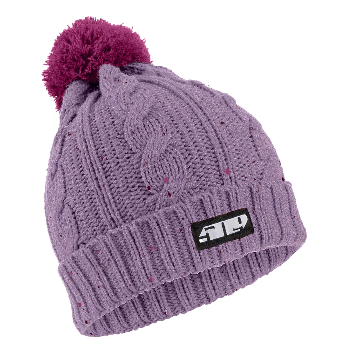 509 Fleck Pom Beanie