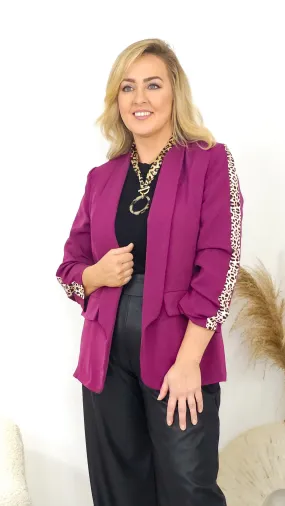 Ally Purple Blazer