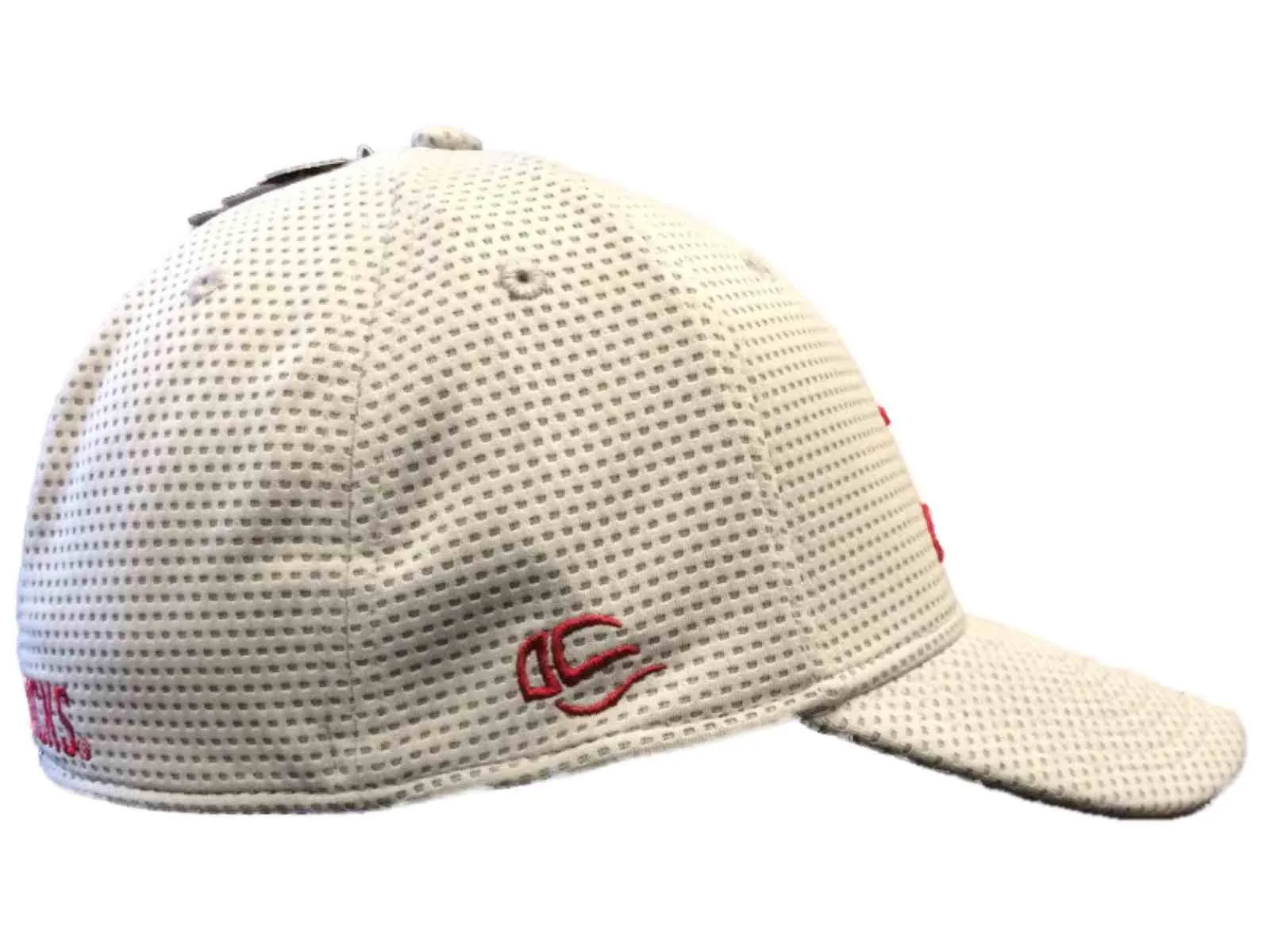 Arkansas Razorbacks OC Sports Gray Contender Mesh Flexfit Hat Cap (M/L)