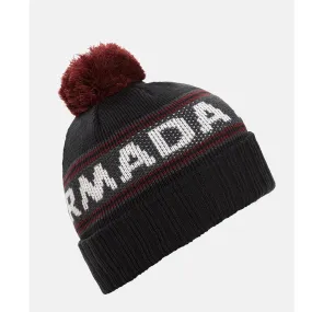 Armada Jacquard Knit Pom Beanie