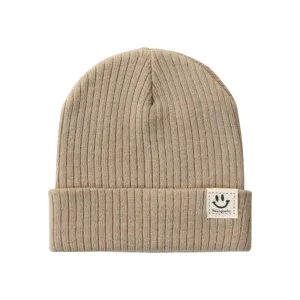 Baby Beanie Hat - Khaki