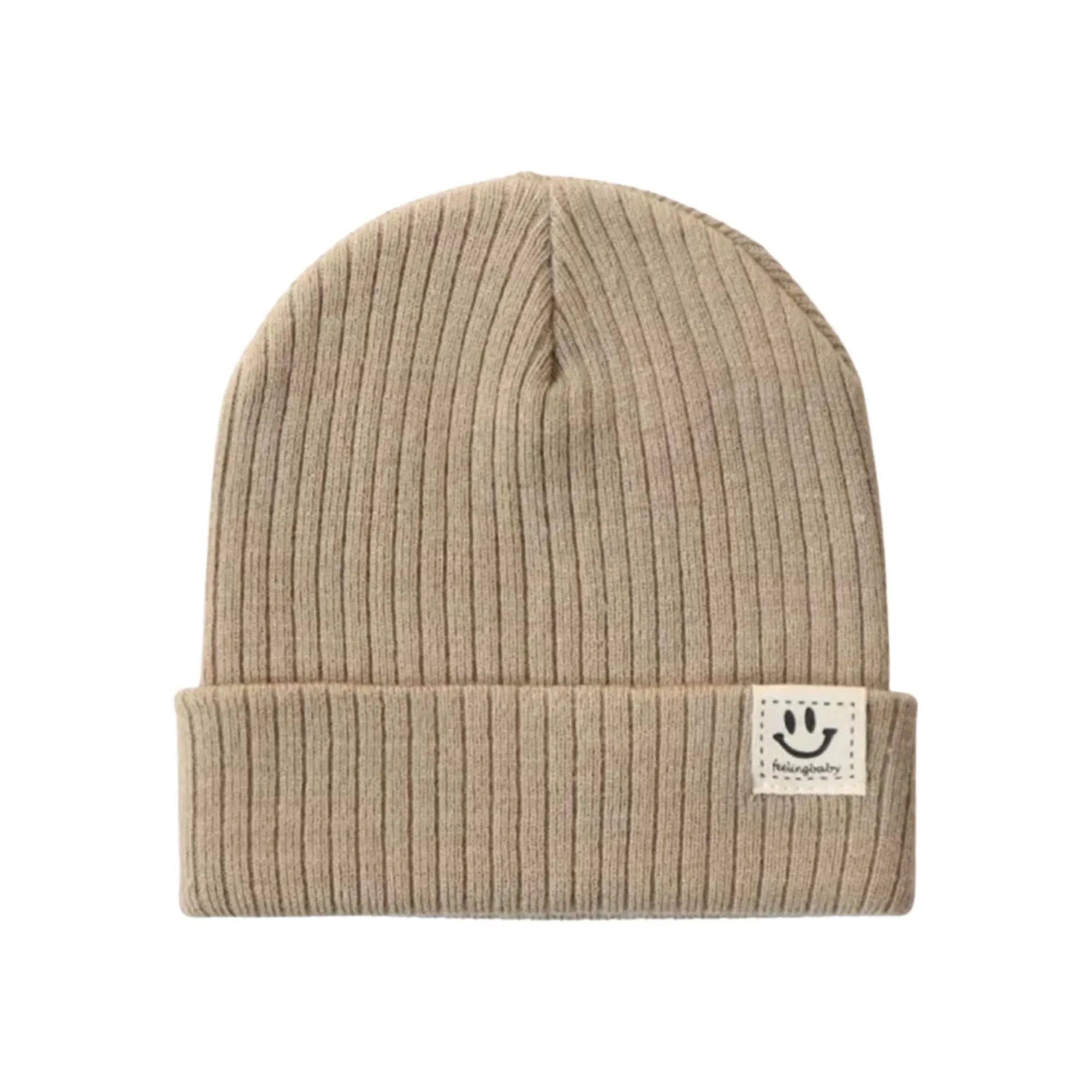 Baby Beanie Hat - Khaki