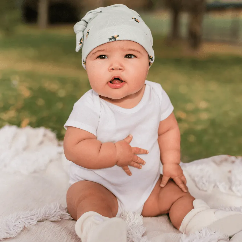 Bamboo Knotted Beanie, Bumblebee