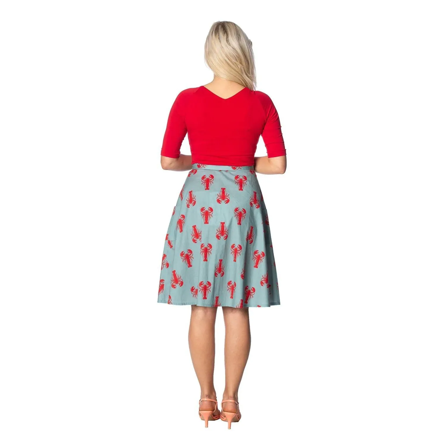 Banned Lobster Love Skirt