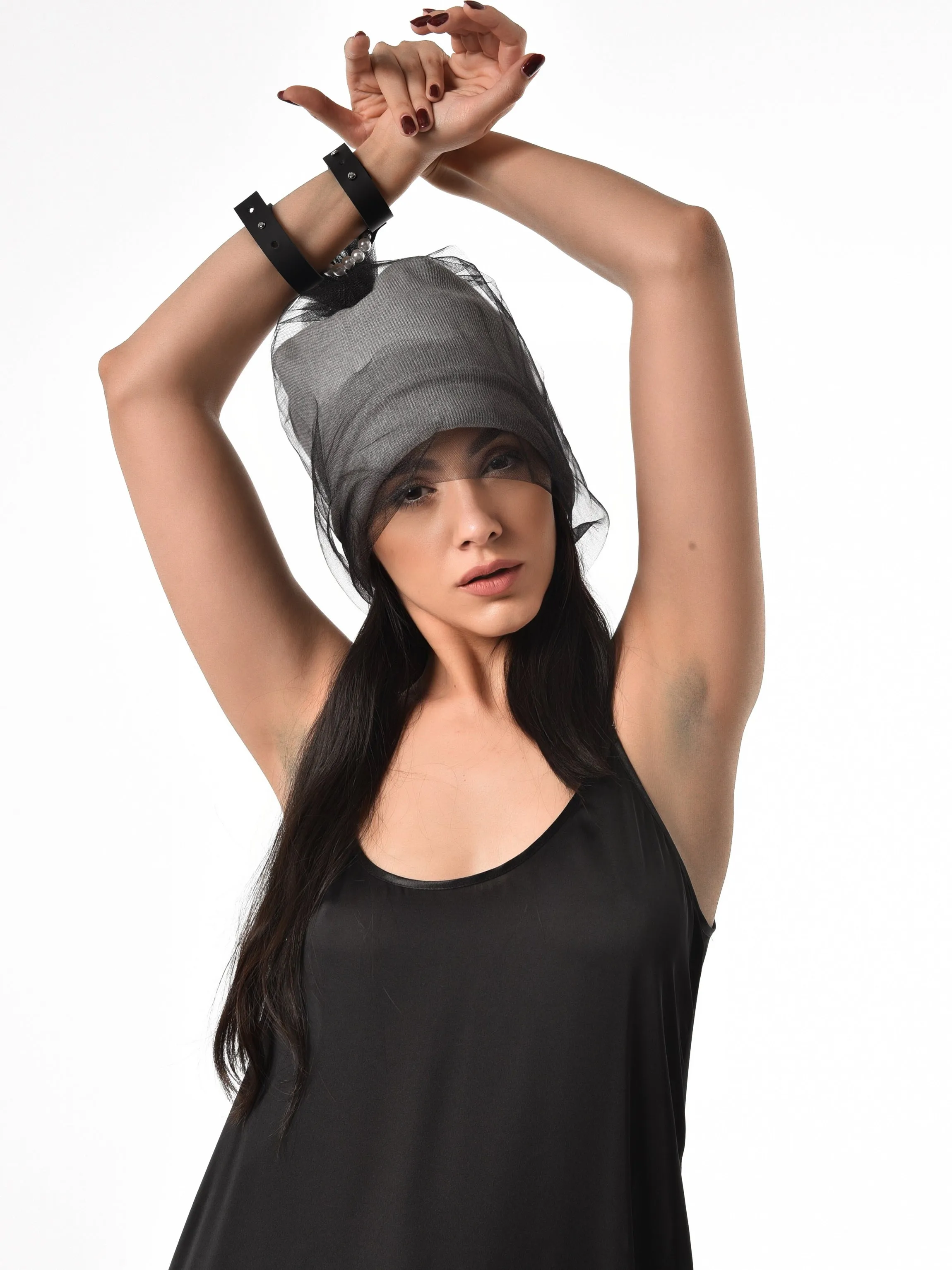 Beanie with Mesh Layer