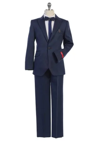 Bijan Elegant 4-Piece Slim Fit Suit (Lil'Boys)