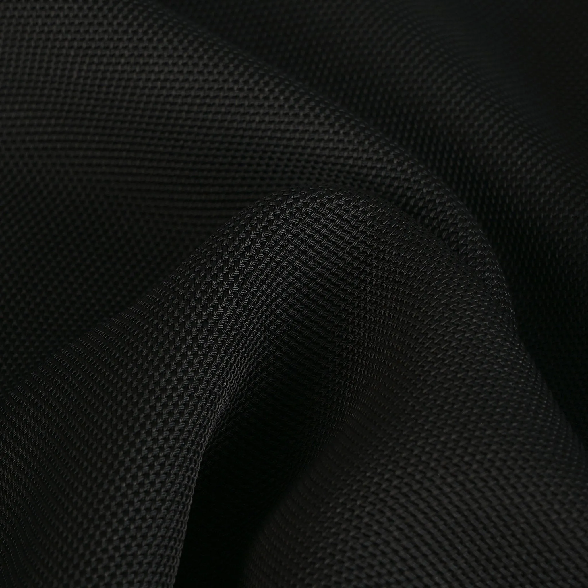 Black Honeycomb Fabric 2048