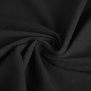 Black Suiting Twill Fabric 96991