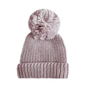 Blossom & Pear Mini Knit Beanie - Lavender