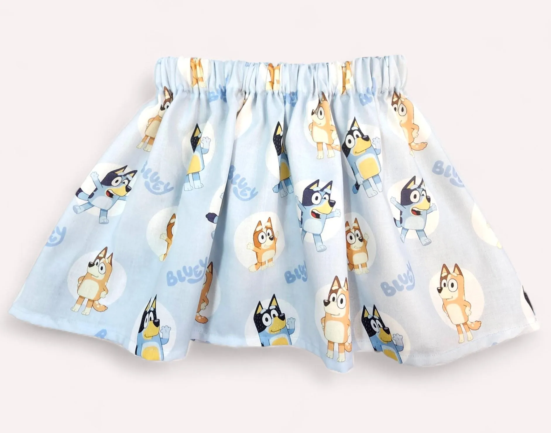 Blue dog skirt, Little girls Blue skirt, Skirt for girls, Birthday