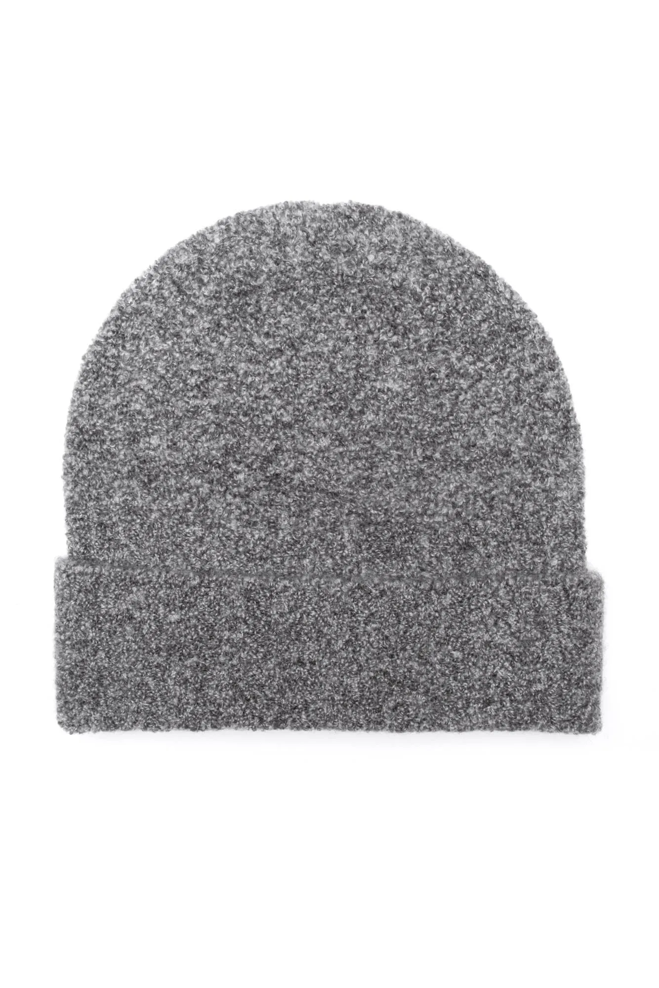 Boucle Beanie, H. Gray