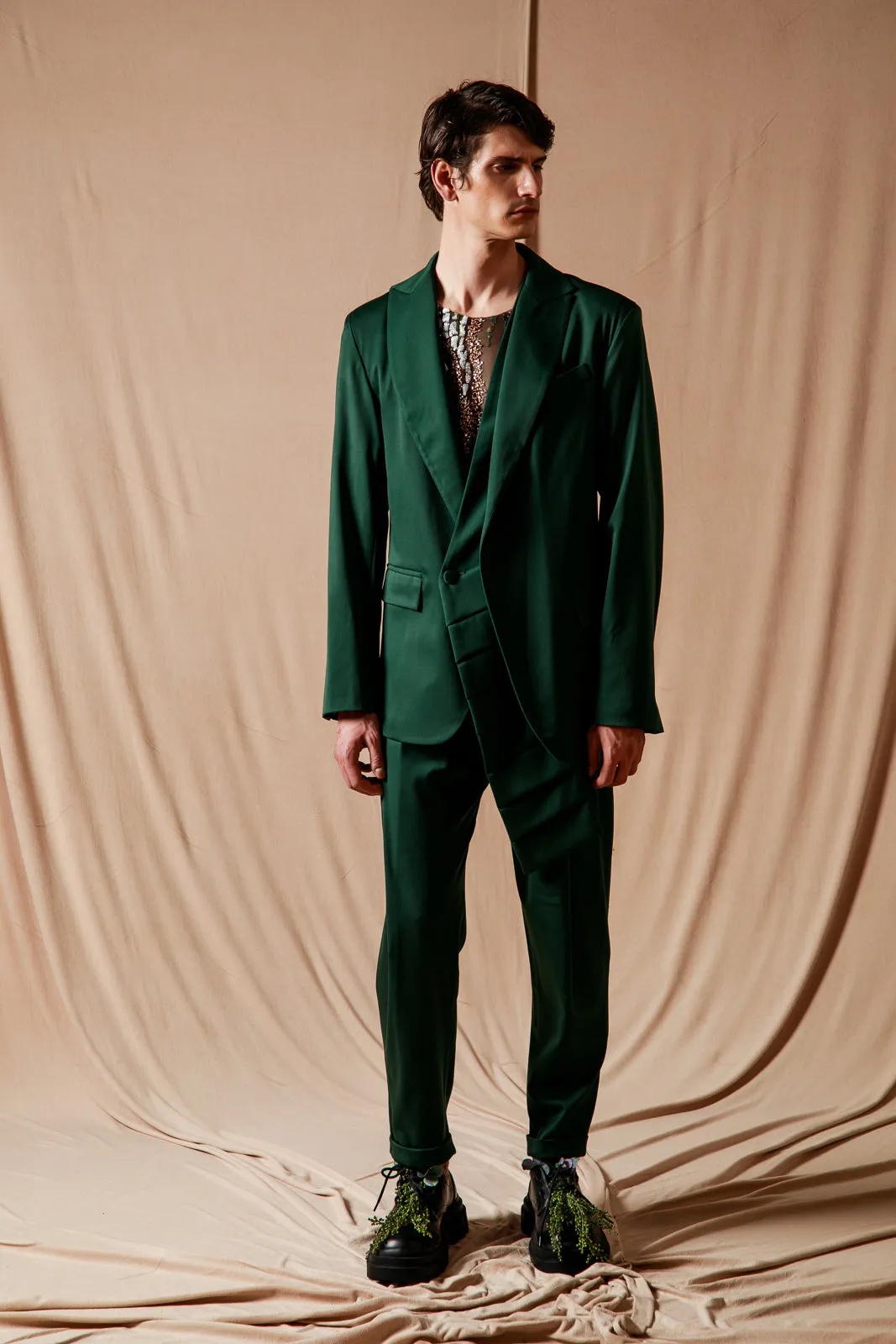 Brunetto Suit Green