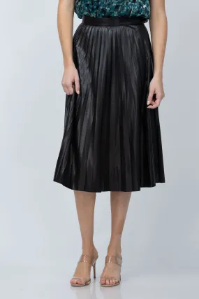 Caballero Annette Black Vegan Skirt in Black