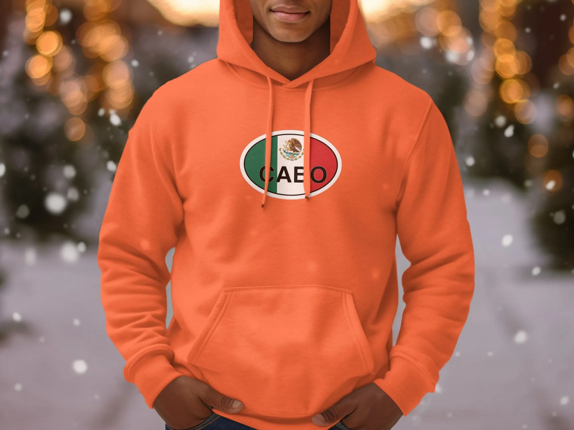 Cabo Mens Hoodie - Adventure Style for Baja Beach Lovers