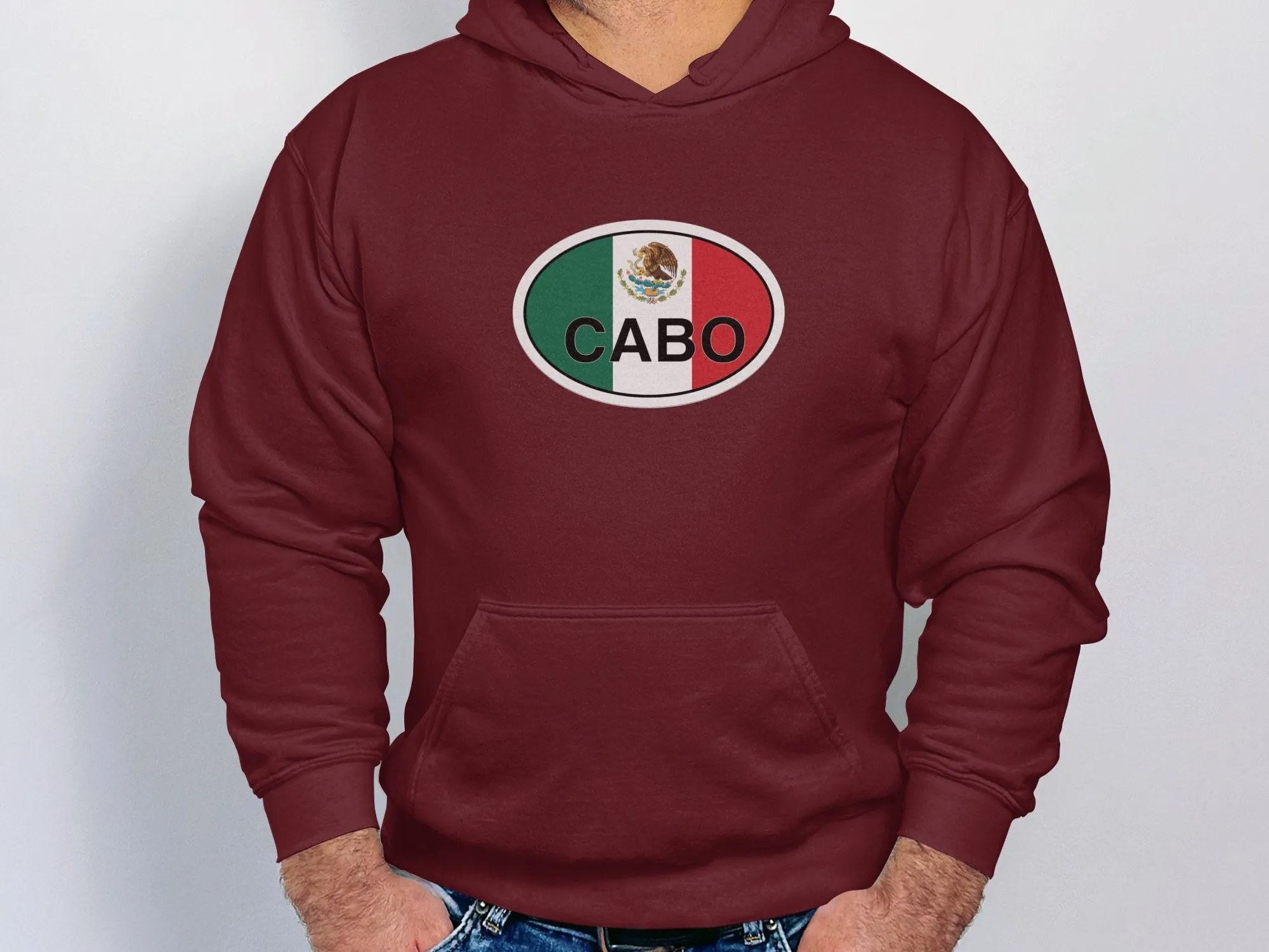 Cabo Mens Hoodie - Adventure Style for Baja Beach Lovers