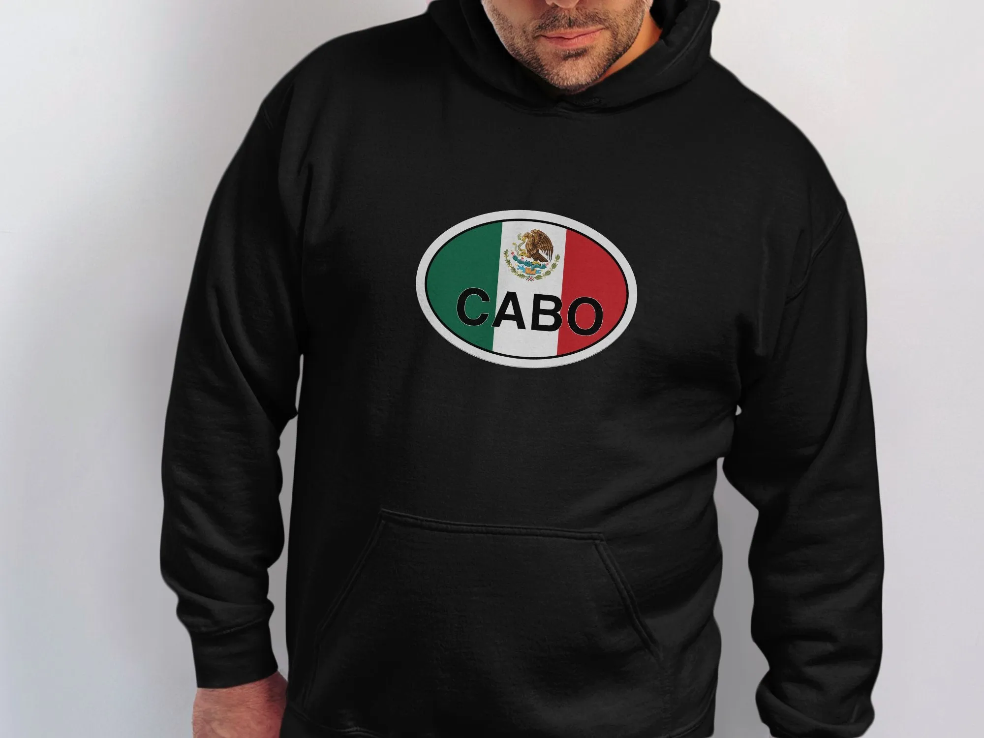 Cabo Mens Hoodie - Adventure Style for Baja Beach Lovers