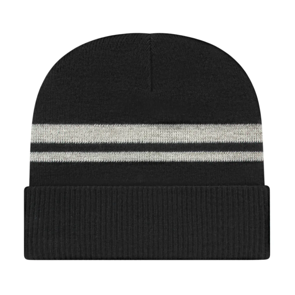 Cap America iK59 Reflective Knit Cap with Cuff