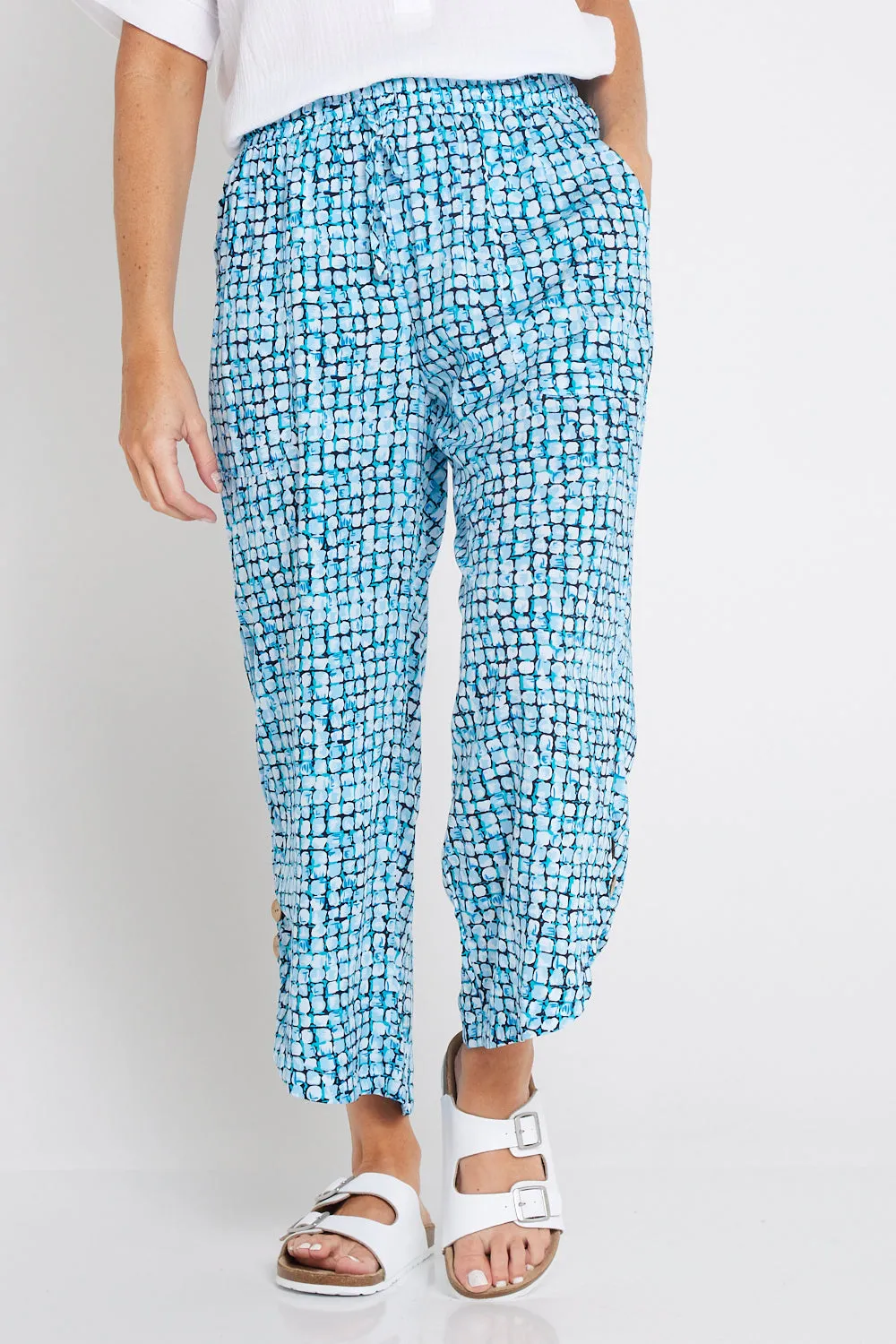 Cartia Pants - Blue Marano