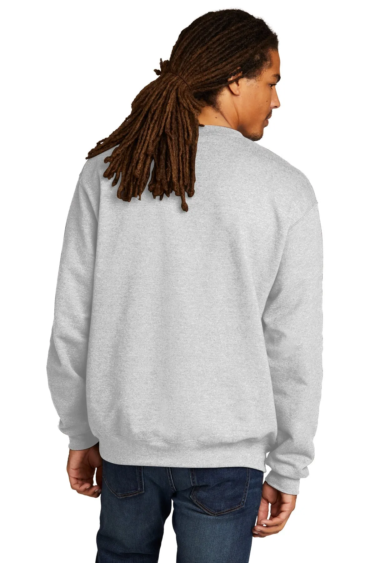 Champion Eco Fleece Crewneck Sweatshirt, Silver Grey