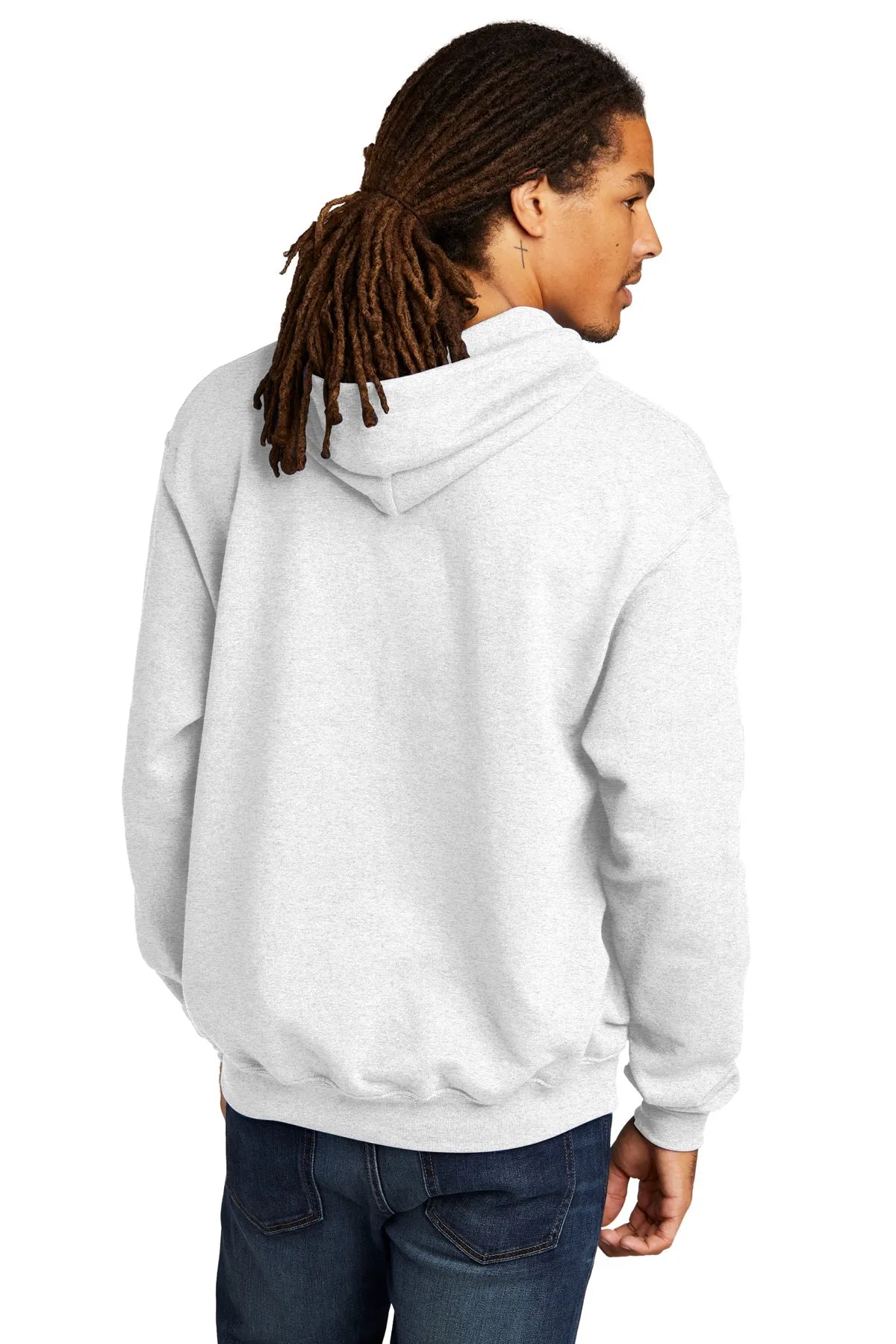 Champion Eco Fleece Pullover Hoodie, Silver Grey