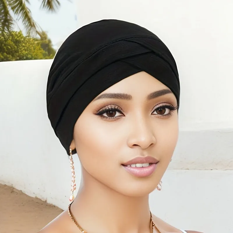 Chic Stretchy Head Wraps Inner Hijab Beanie Collection for Women