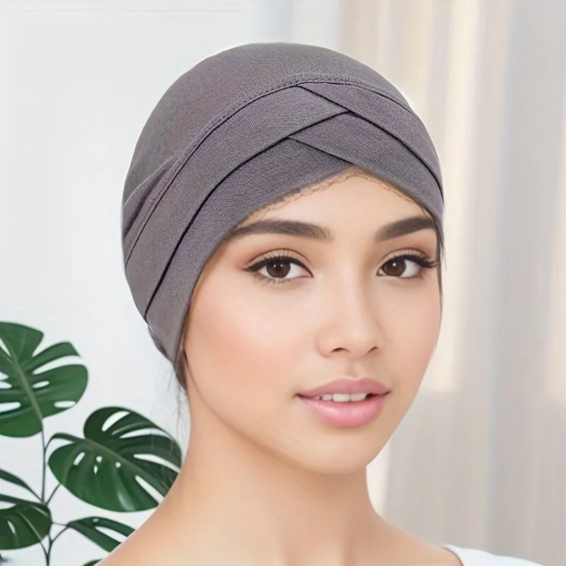 Chic Stretchy Head Wraps Inner Hijab Beanie Collection for Women