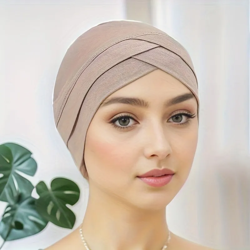 Chic Stretchy Head Wraps Inner Hijab Beanie Collection for Women