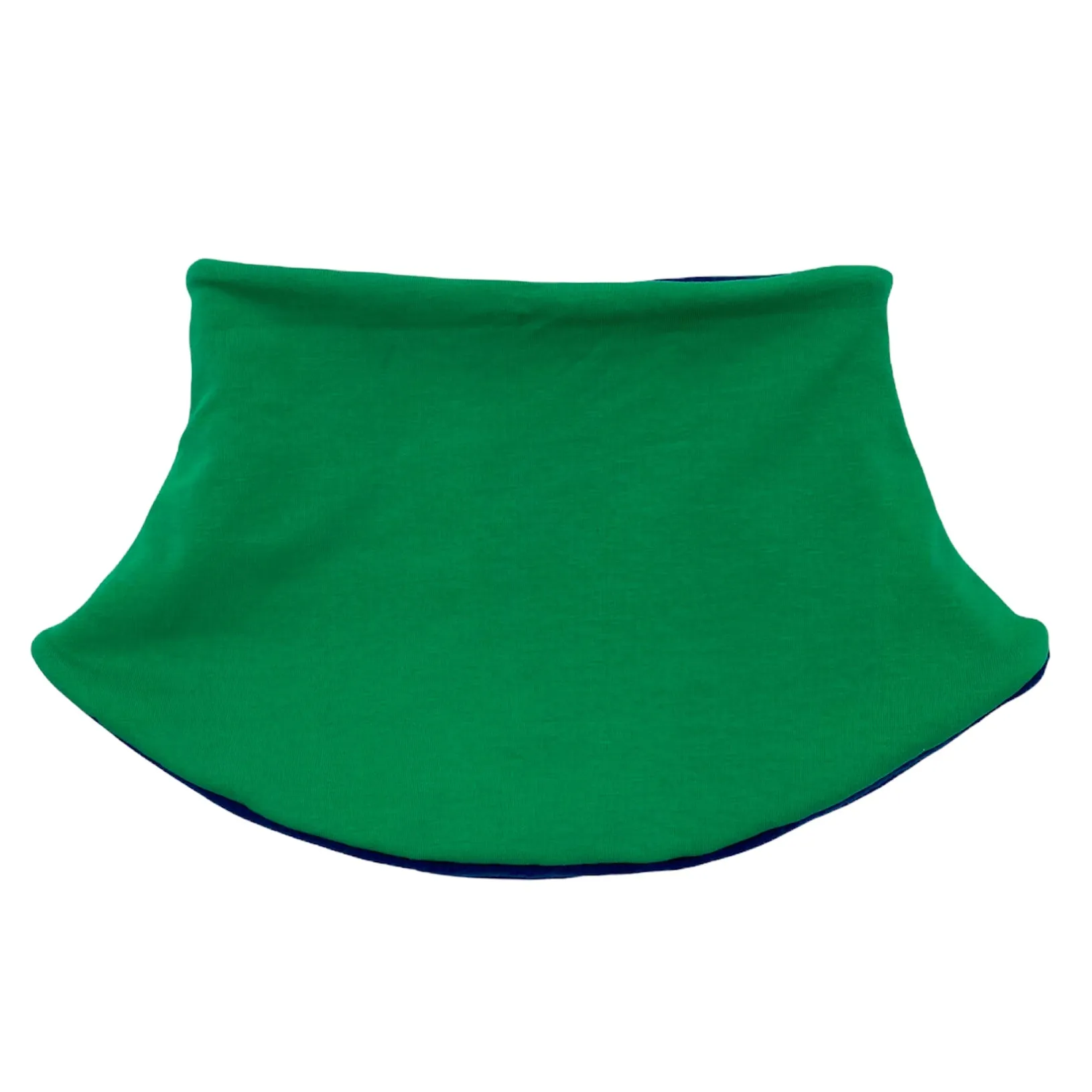 Child's Handmade Neck Warmer Solid Green