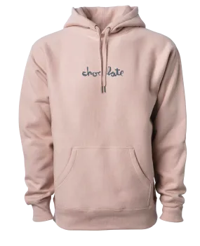 Chocolate Midchunk Premium Hoodie Dusty Pink