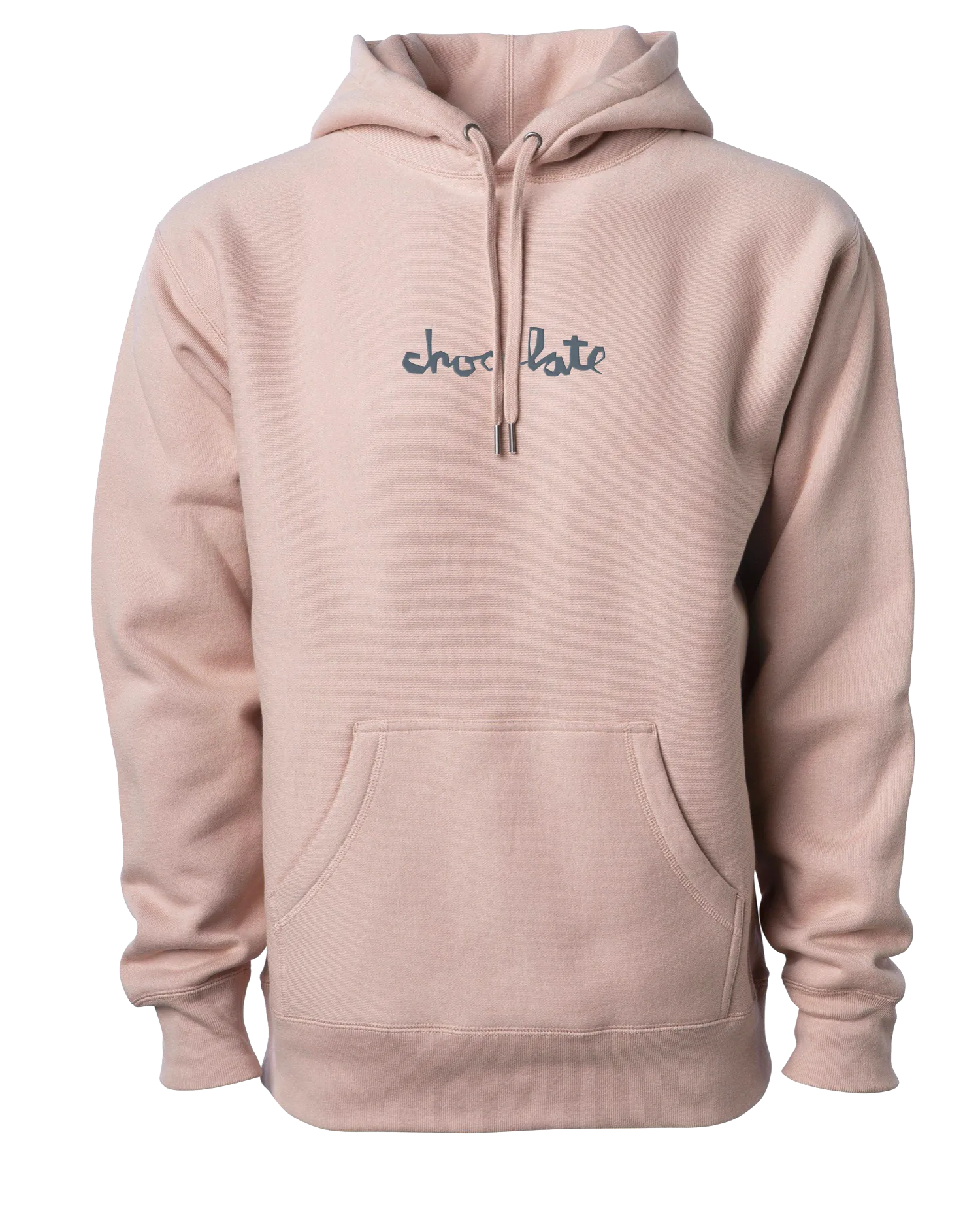 Chocolate Midchunk Premium Hoodie Dusty Pink