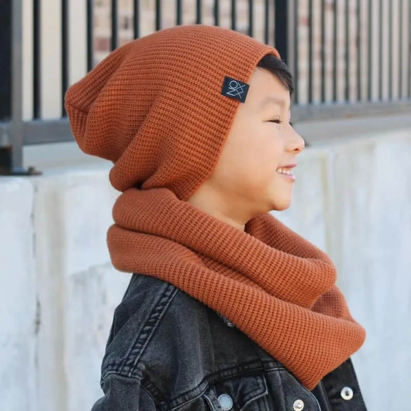 Chunky Knit Beanie | Caramel