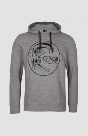 Circle Surfer Hoodie | Silver Melee -A