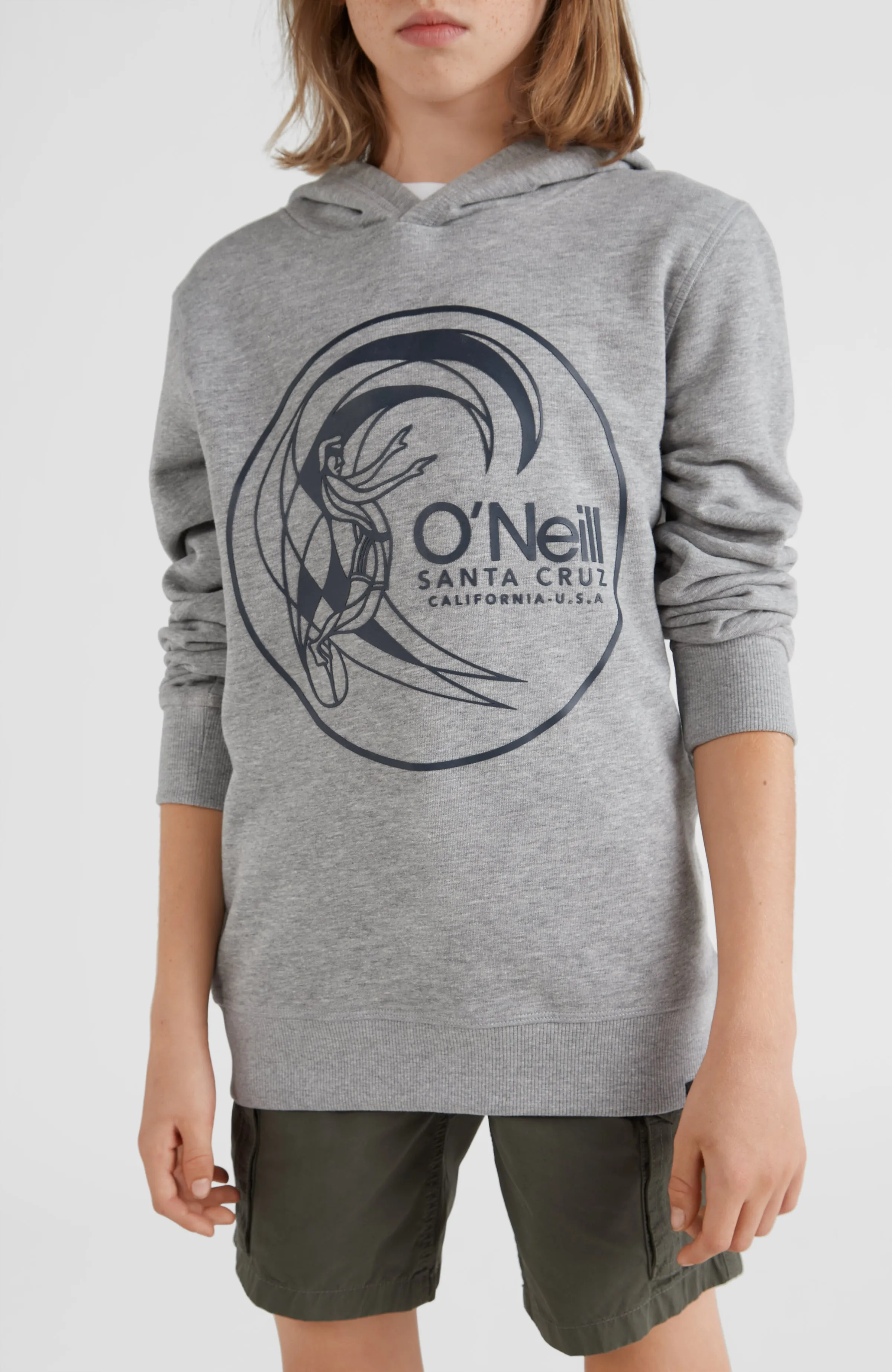 Circle Surfer Hoodie | Silver Melee