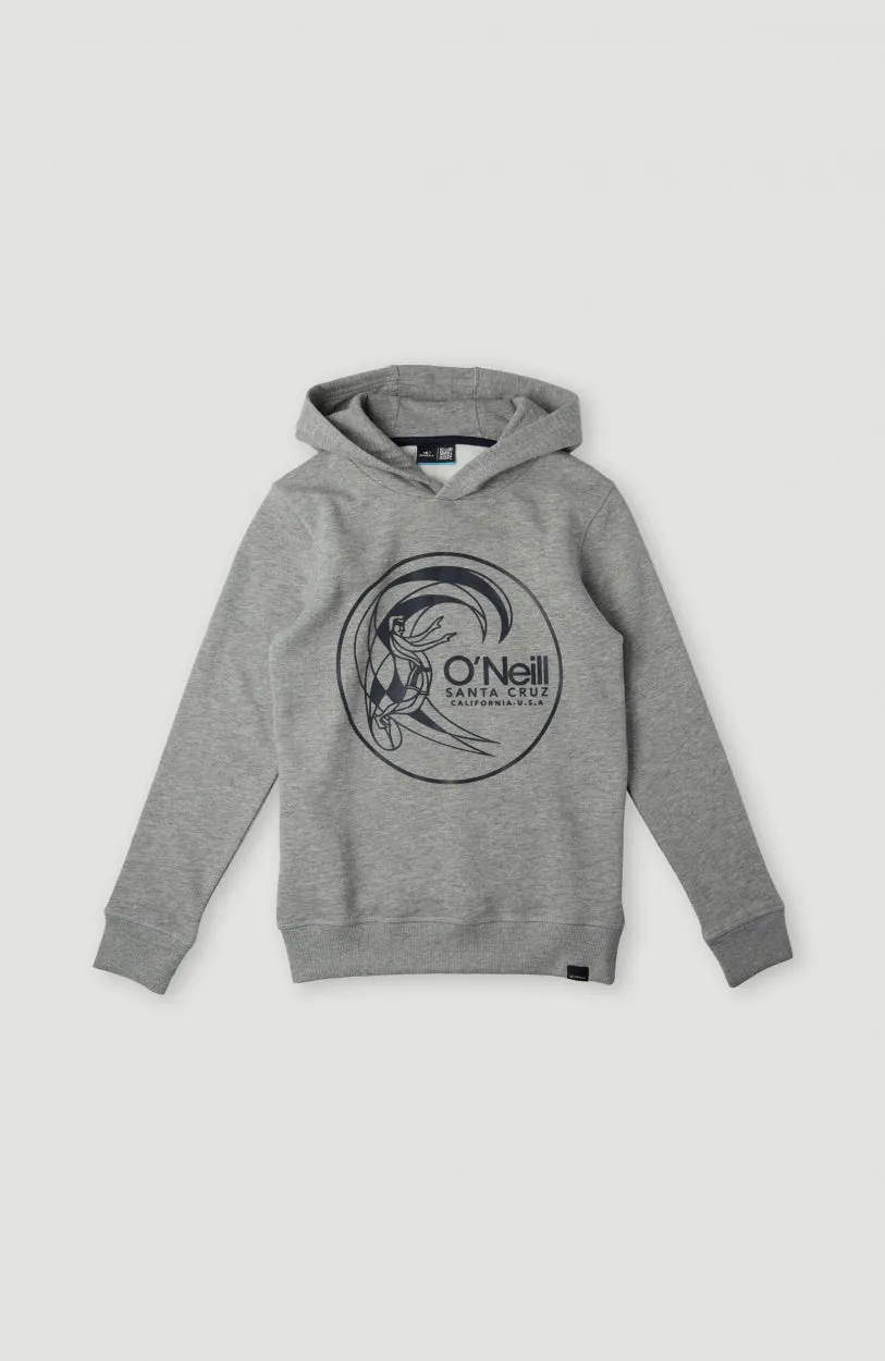 Circle Surfer Hoodie | Silver Melee