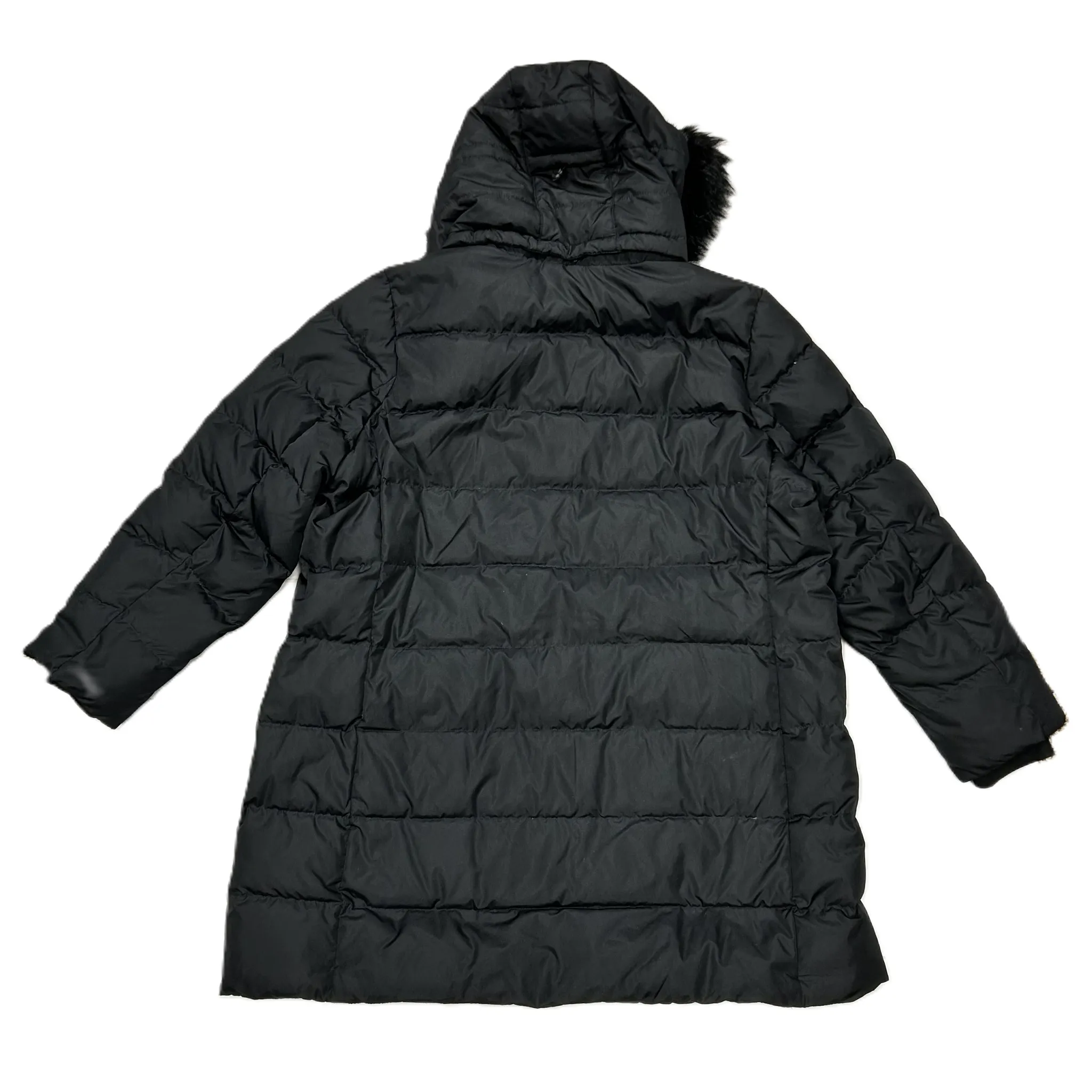 Coat Parka By Lands End In Black, Size: 2x