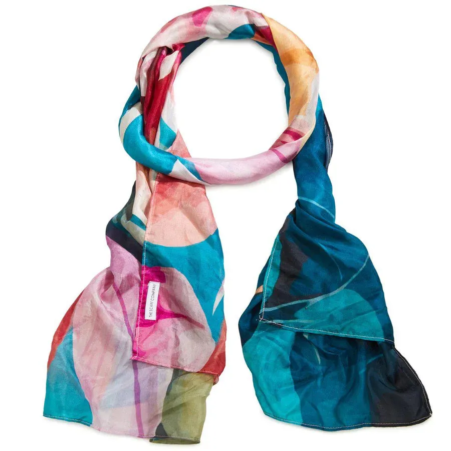 Daisy Silk Scarf