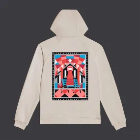 DLYNR / Campari Soda Futurism Hoodie Beige